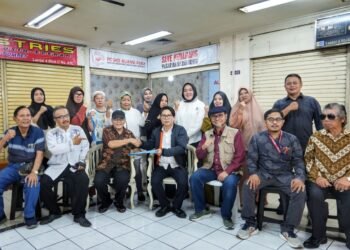 Erick Darmadjaya Hadiri Undangan Silaturahmi Halal bihalal Aliansi Pedagang Pasar Baru Bersatu