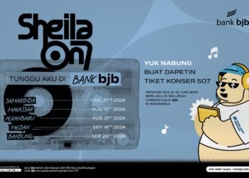 Nabung di bank bjb Bisa Dapat Tiket Konser Sheila On 7 ‘Tunggu Aku di Special Tour 2024’