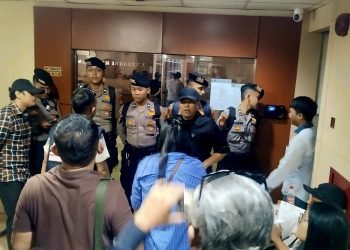 Puluhan Anggota PWI Desak Pengosongan Kantor Pusat di Gedung Dewan Pers