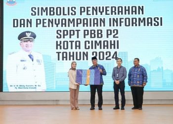 Pemkot Cimahi Launching SPPT PBB P2 Tahun 2024