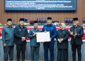 Rapat Paripurna Sepakati 2 Raperda dan Tetapkan Pokok Pikiran DPRD Atas RKPD Kota Bandung 2026