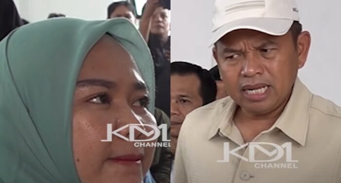 Orang Tua Siswa Nakal di Purwakarta (kiri) dan Gubernur Jawa Barat, Dedi Mulyadi (kanan). (YouTube.com / Kang Dedi Mulyadi Channel)