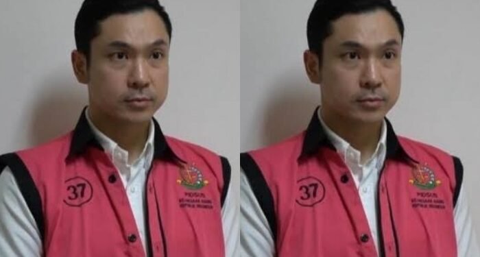 Pengusaha sekaligus terdakwa kasus korupsi tata niaga PT Timah, Harvey Moeis. (X.com/@JhonSitorus_18)
