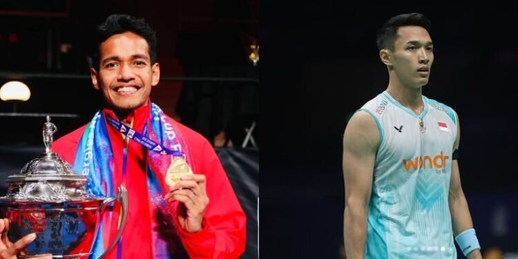 Jonatan Christie (kanan) dan Chico Aura (kiri), resmi keluar dari pelatnas PBSI Cipayung. (Instagram/chicowardoyo)