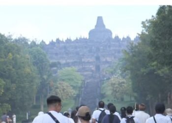 Muncul Usulan Stairlift Candi Borobudur Dipasang Permanen, Istana: Nanti Bisa Dipertimbangkan
