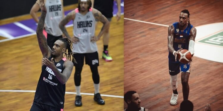 Jarred Shaw resmi di-blacklist oleh Perbasi dan IBL serta didepak dari timnya Tangerang Hawks usai terseret kasus narkoba. (Instagram/slimnojim16_)