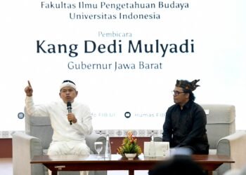 Kuliah Umum di UI, KDM Paparkan Konsep Pembangunan Berbasis Budaya
