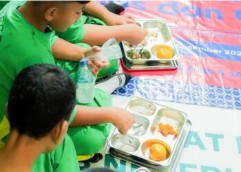 Pemerintah Sudah Gelontorkan Rp2,3 Triliun dari APBN untuk Pelaksanaan MBG, Kemenkeu Ungkap 3,26 Juta Orang Menikmati Makan Bergizi Gratis