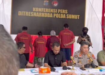 Polda Sumut Bongkar Sindikat Narkoba Antarprovinsi, 100 Kg Sabu Disamarkan dalam Bungkus Kopi
