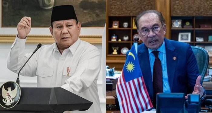 Presiden RI, Prabowo Subianto (kiri) dan Perdana Menteri (PM) Malaysia, Anwar Ibrahim (kanan). (Instagram.com / @prabowo - @anwaribrahim_my)
