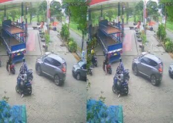 Tersinggung Motornya Disenggol, Karyawan BUMD DKI Aniaya Sopir Truk di SPBU Bekasi