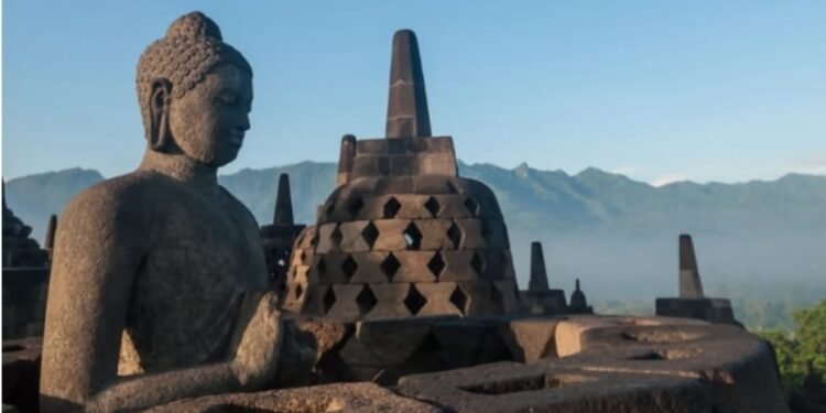 Potret candi Borobudur yang ada di Magelang, Jawa Tengah. (Instagram/borobudurpark)