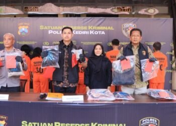 4 Wanita Spesialis Pencurian di Swalayan Ditangkap Usai Aksi Viral di Kediri