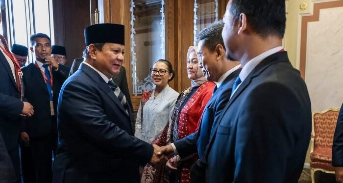 Presiden RI, Prabowo Subianto dalam kunjungan kenegaraan di St. Petersburg, Rusia. (Instagram.com/@prabowo)