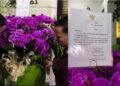 Presiden Prabowo Kirim Bunga Anggrek Ungu untuk Jokowi yang Sedang Berulang Tahun ke-64, Begini Isi Pesan yang Disematkan