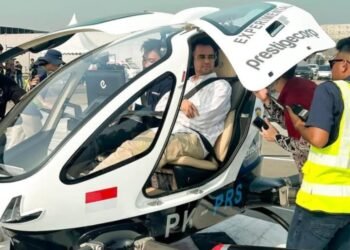Momen Raffi Ahmad Coba Taksi Terbang Tanpa Pilot, Ngaku Deg-degan hingga Berharap Anak Muda Bisa Belajar Teknologi dari China