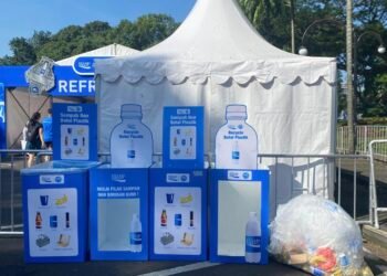 DLH Kota Bandung Pastikan Sampah Runner Pocari Sweat Run 2025 Terangkut