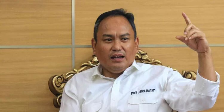 Ketua PWI (Persatuan Wartawan Indonesia) Provinsi Jawa Barat, Hilman Hidayat