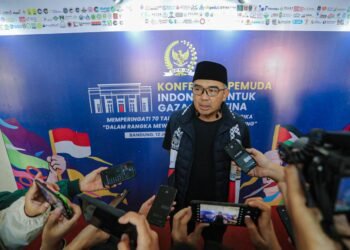 Pemuda Indonesia Satukan Suara untuk Palestina dari Gedung Merdeka