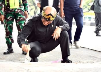 Edwin Senjaya Pimpin Apel Kerja Bakti di World Cleanup Day 2025