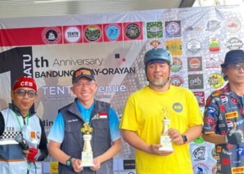Kang Asmul Dorong Komunitas Bandung Oray Orayan Jadi Komunitas Sepeda Terbesar Bandung