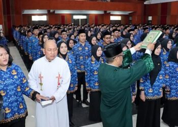 Sebanyak 716 SK dan PPPK Kota Cimahi Resmi Dilantik